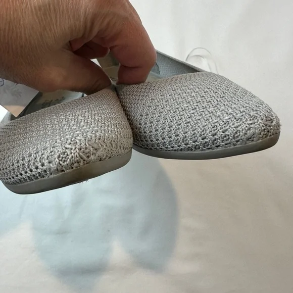 Naturalizer Hunter Ballet Flats Pointed Toe Flexible Knit - Picture 2 of 7